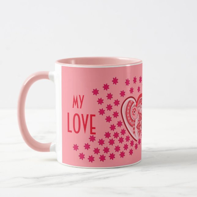 KÄRLEK MUGG for BOYFRIEND, MAKE, LOVET ONE (Vänster)