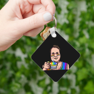 Kärlek Mugg och Kärlek, världen Nyckelring