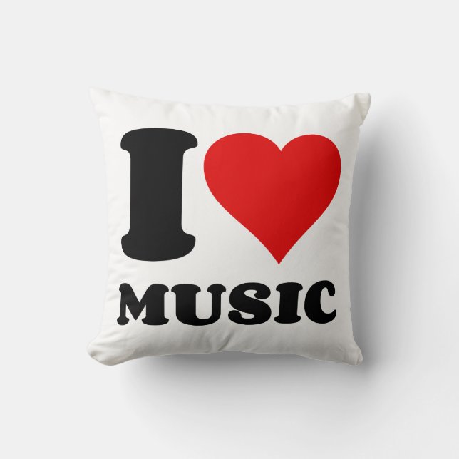 KÄRLEK MUSIC KUDDE (Framsida)