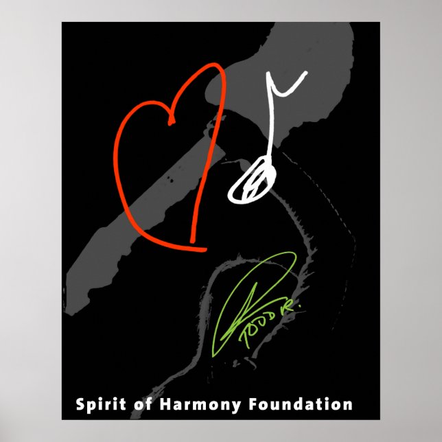 Kärlek Music Poster (Framsidan)