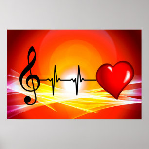 Kärlek Music Poster