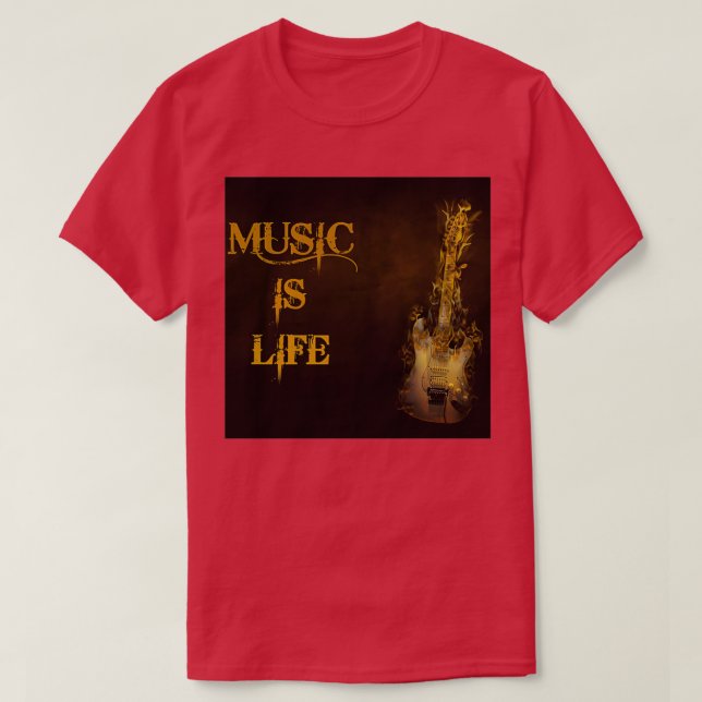 Kärlek Music T Shirt (Design framsida)