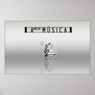 Kärlek Musica Poster