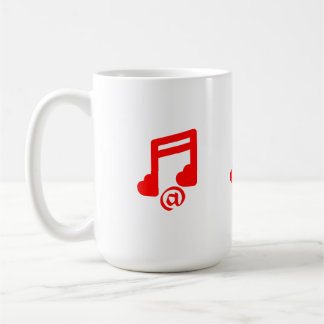 @ kärlek musik kaffemugg