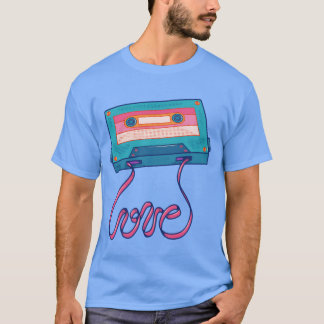 Kärlek musikbandfamilj t shirt