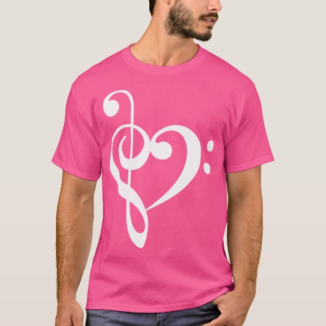 Kärlek Musiken T Shirt (Framsida)