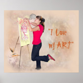 KÄRLEK MY ART POSTER