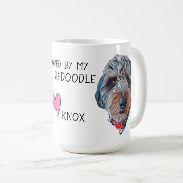 KÄRLEK MY AUSSIEDOODLE KAFFEMUGG (Framsida höger)