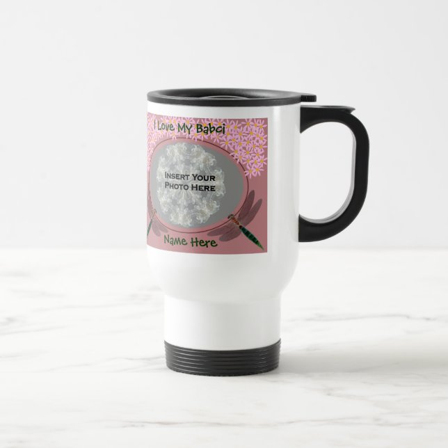 Kärlek My Babci Daisys polska farmor Mugg (Höger)