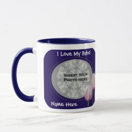 Kärlek My Babci Rosa Tulips polsk farmor Mugg