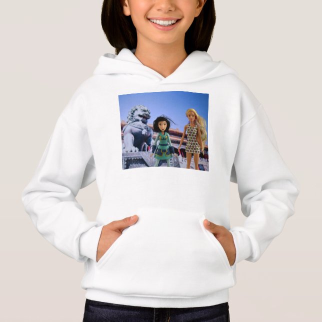 Kärlek my Dolls Hoodie T Shirt (Framsida)
