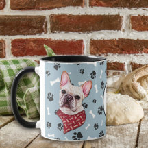 Kärlek My Fransk Bulldog Pawprint