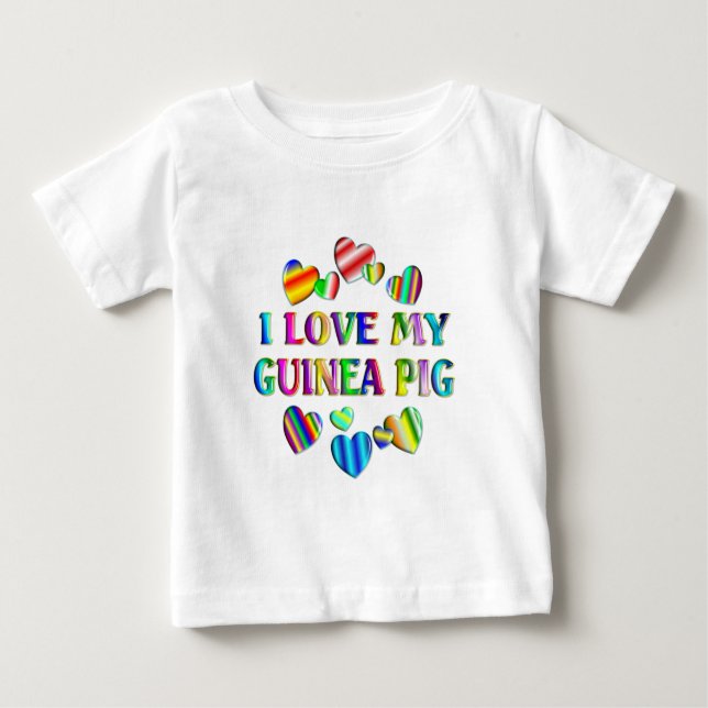 Kärlek My Guinea Gris Tee (Framsida)