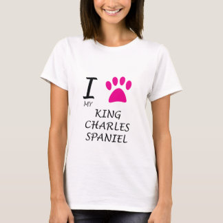 Kärlek My Kung Charles Spain Badge T-shirt
