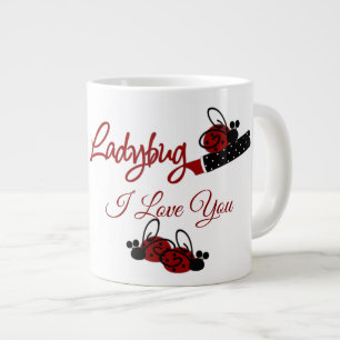 Kärlek My Ladybug - Jumbo Mugg