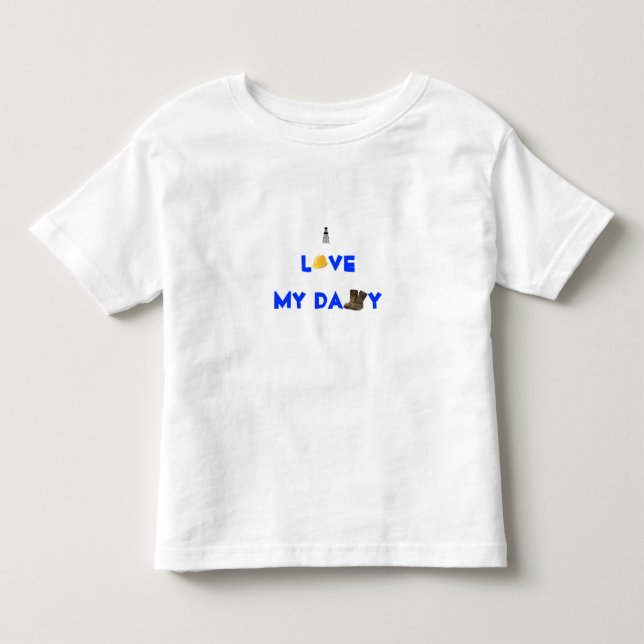Kärlek my pappa t shirt (Framsida)
