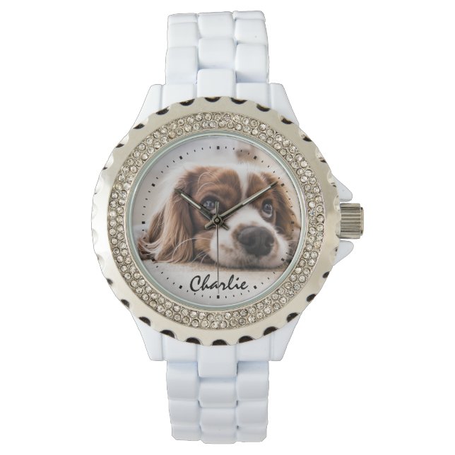 Kärlek My Pet-fotomall för Hund Armbandsur (Framsida)