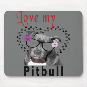 Kärlek My Pitbull Musmatta