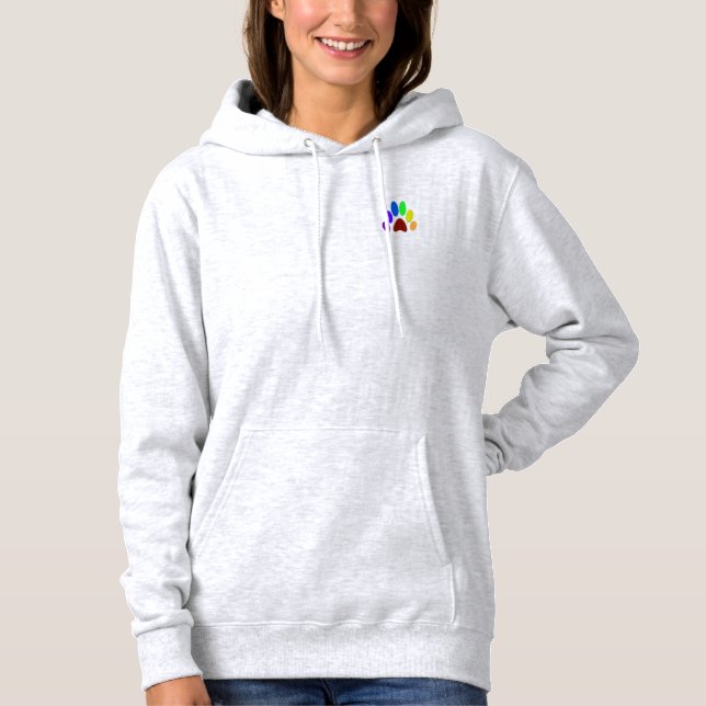 KÄRLEK My Polydactyl Hoodie T-shirt (Framsida)