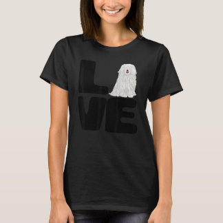 Kärlek My Pulik Hund T Shirt