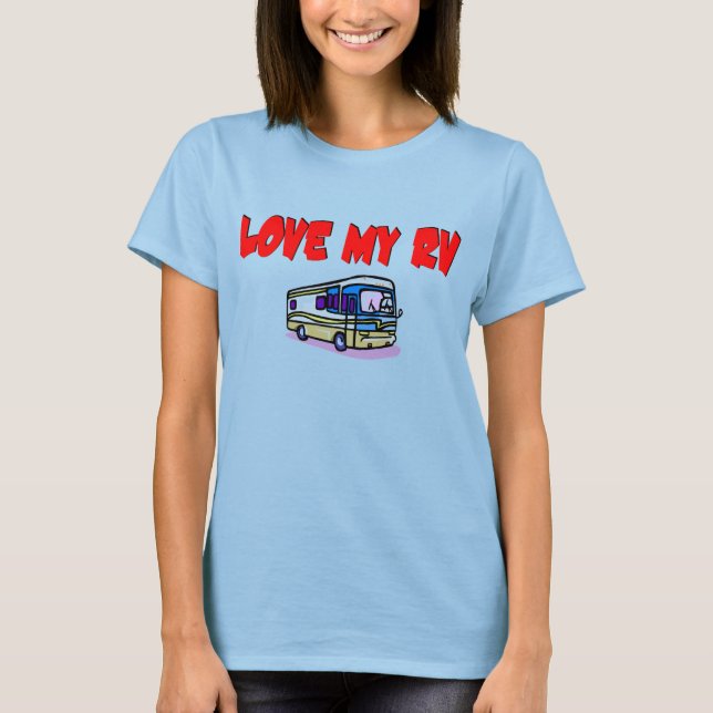 Kärlek My RV T-shirt (Framsida)