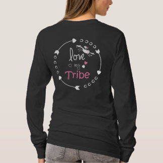 Kärlek My Tribe T-Shirt Longtärmades