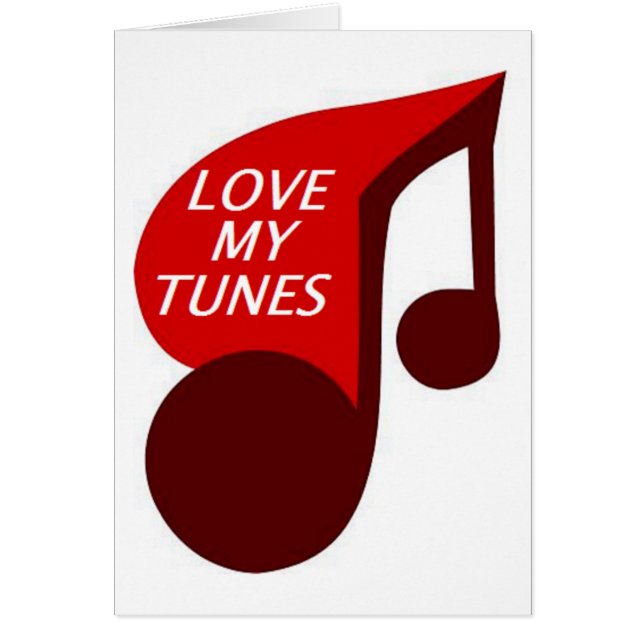 KÄRLEK MY TUNES OBS KORT (Framsidan)