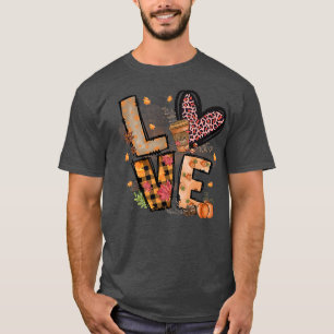 Kärlek - Mysigt höst T Shirt