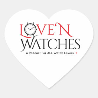Kärlek "N Watches Heart Stickers Hjärtformat Klistermärke