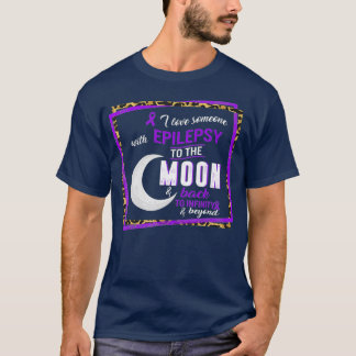 Kärlek, någon med epilepsikritikens medvetenhet t shirt