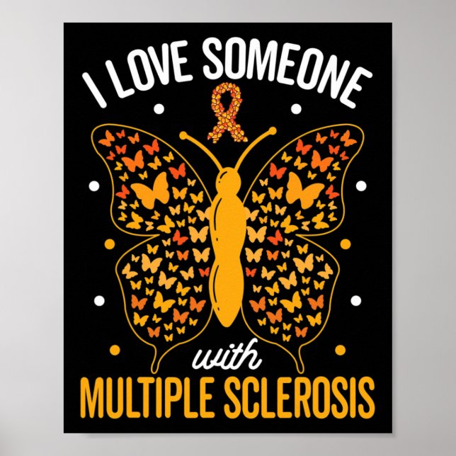 Kärlek någon med Många Sclerosis Många Poster (Framsidan)