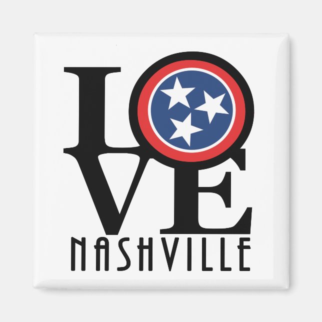 KÄRLEK Nashville Magnet (Framsidan)
