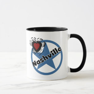 Kärlek Nashville Mugg