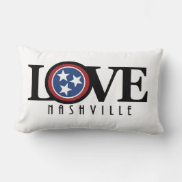 KÄRLEK Nashville Tennessee Lumbarkudde