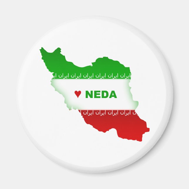 Kärlek Neda Magnet (Framsidan)