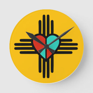 Kärlek, New mexico, fred Rund Klocka