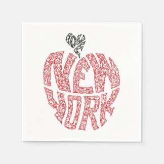KÄRLEK NEW YORK PAPPERSSERVETT