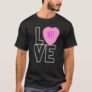 Kärlek Nft Funny Valentineu2019s Day Singles Aware T Shirt