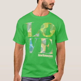 Kärlek NH-videokamerkvadrat T Shirt