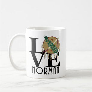 KÄRLEK Norman Oklahoma 11oz Kaffemugg