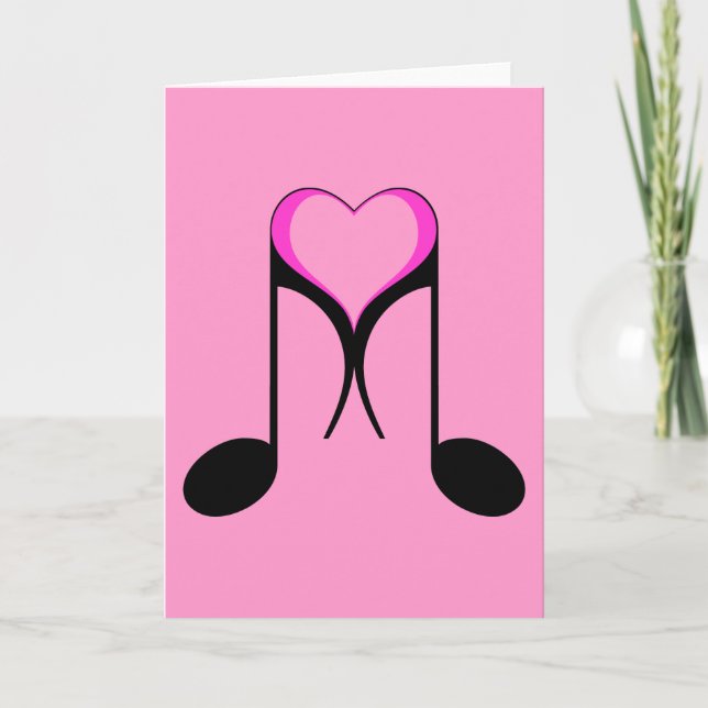 kärlek noterar: 8th noterar: kort (Framsida)