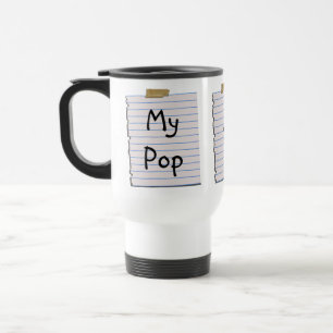 Kärlek noterar för popmugg resemugg
