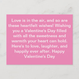 Kärlek noterar: Sänd söthet på ditt sätt Vykort