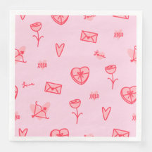Kärlek Notes & Sweet Treats Valentine