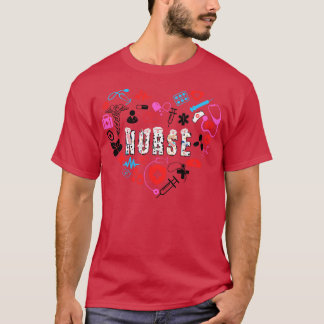 Kärlek Nurse 6 T Shirt