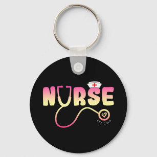 Kärlek Nurse Funny Enligt Jean Watson "Caring Nyckelring