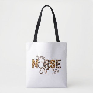Kärlek Nurse Life Cheetah 3 Tygkasse