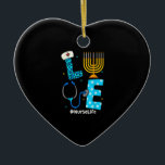 Kärlek Nurse Life Hanukkah Dekoration Menorah Matc<br><div class="desc">Det här är en underbar gåva till din familj,  vänner under Hanukkah-helgdag. De kommer att vara lycklig för att få den här gåvan från dig under Hanukkah helgdag.</div>