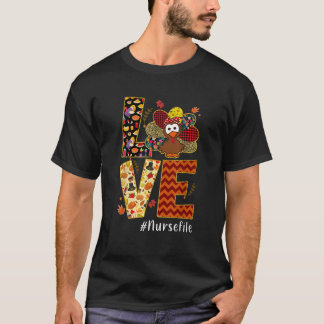 Kärlek Nurse Life Unisex Vuxnor Kids Nurses Famili T Shirt