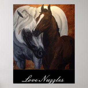 Kärlek Nuzzles Poster